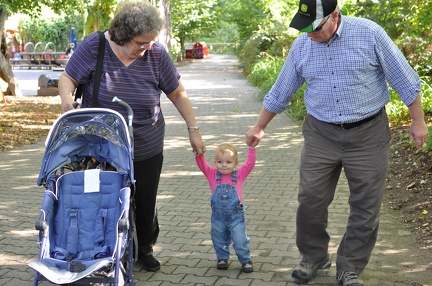 Walking with Grandma and Grandpa1